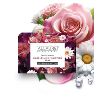 ROSE SESAME CHAMOMILE ALLPURE BAR SOAP 100gr (ROSE-SESAME-CHAMOMILLE)