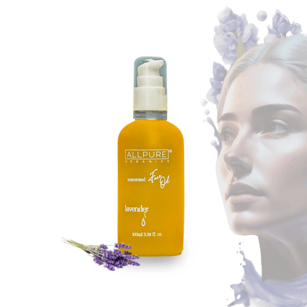 bottle front ALLPURE LAVENDER FACE OIL