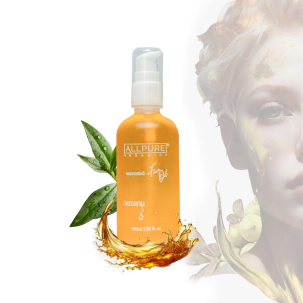 bottle front ALLPURE TAMANU OIL