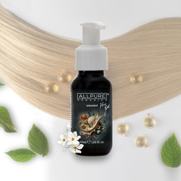 hair oil front ALLPURE 50ml HAIR OIL